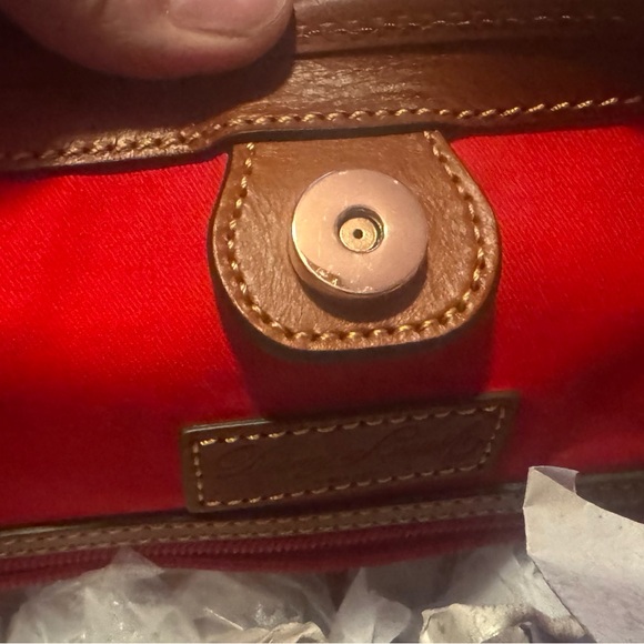 Dooney & Bourke Black and Brown Tote - Picture 6 of 7